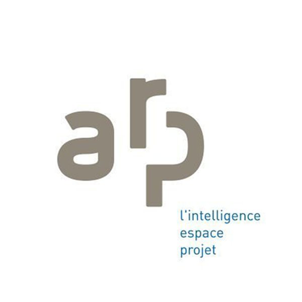 Logo ARP, l’intelligence espace projet, réalisation Limbus