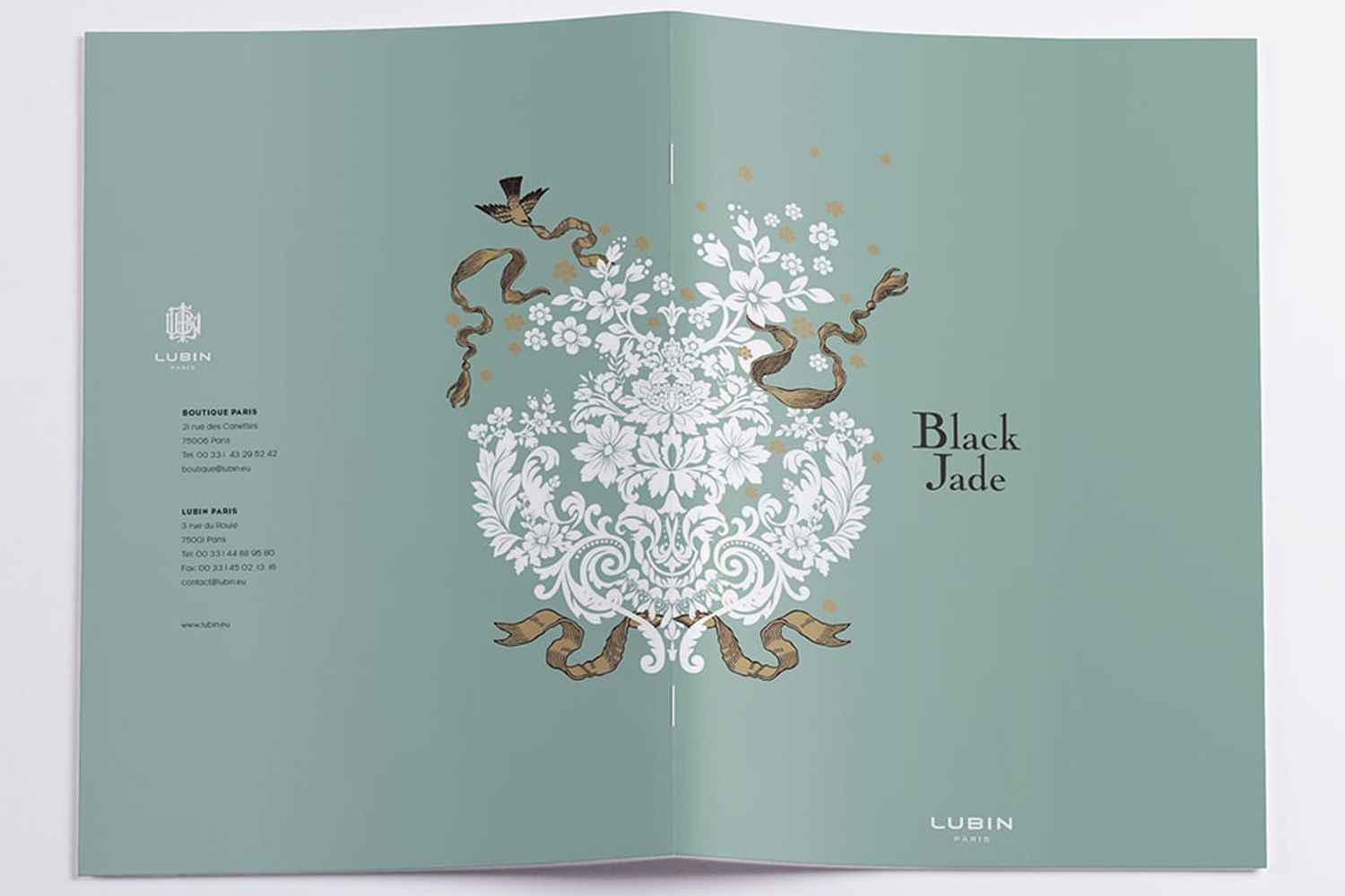 Lubin Paris : brochure Black Jade