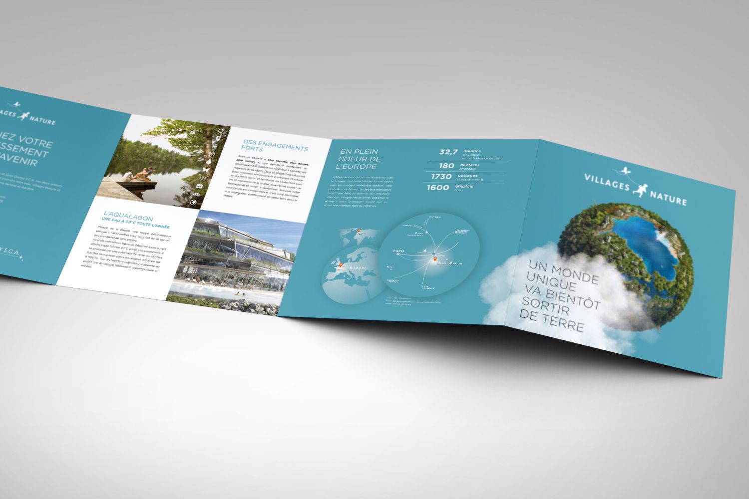 Villages Nature : dépliant de présentation du projet