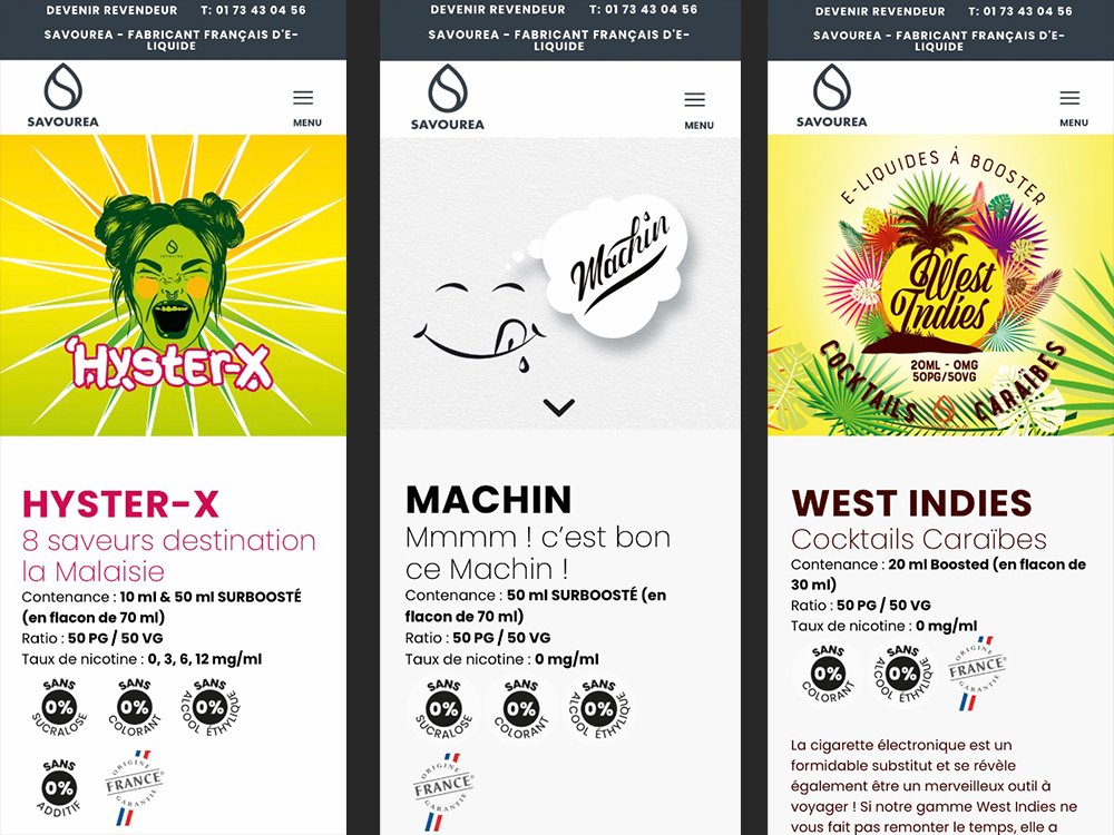 Découvrez trois superbes publicités promotionnelles pour les e-liquides : Hyster-X, Machin et West Indies. Chaque publicité présente des designs dynamiques conçus avec une précision digne d'un studio et un flair créatif, garantissant qu'ils captent votre attention au premier coup d'œil. Limbus Studio