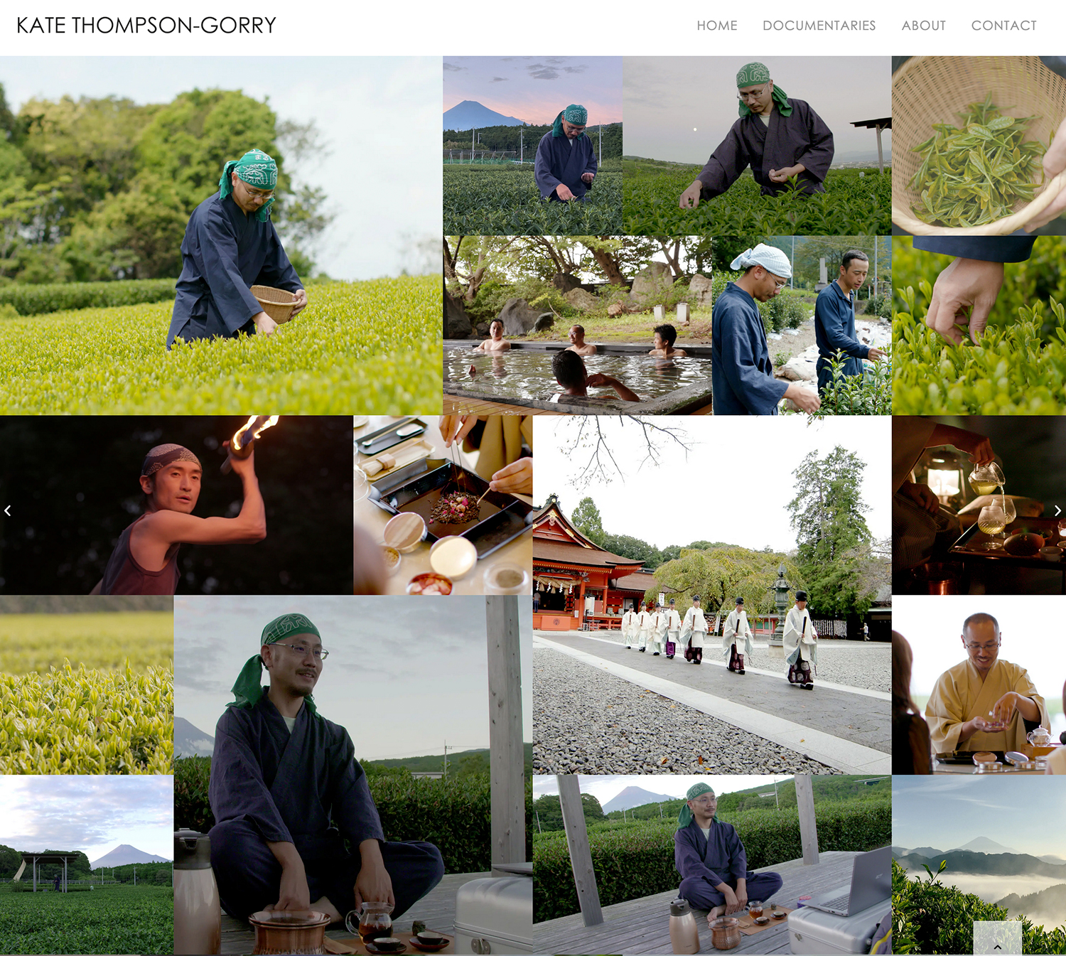 Collage de culture du thé, d'activités culturelles et de paysages sereins dans le Japon rural, magnifiquement capturé par katethompsongorry. Limbus Studio
