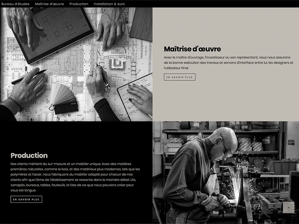 Des architectes examinent minutieusement les plans de conception ; un ouvrier qualifié soude avec précision. Cette scène incarne une gestion de projet transparente et une production efficace dans l'environnement d'un studio de création. Limbus Studio
