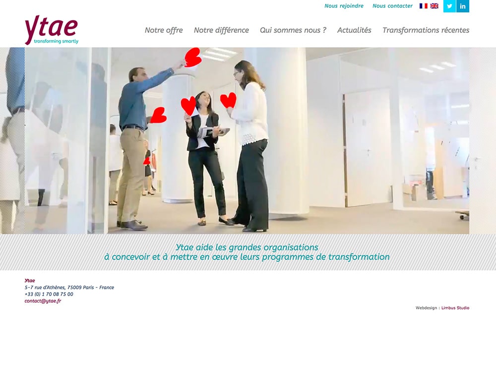 LIMBUS | Agence Design et Web - La conception des produits