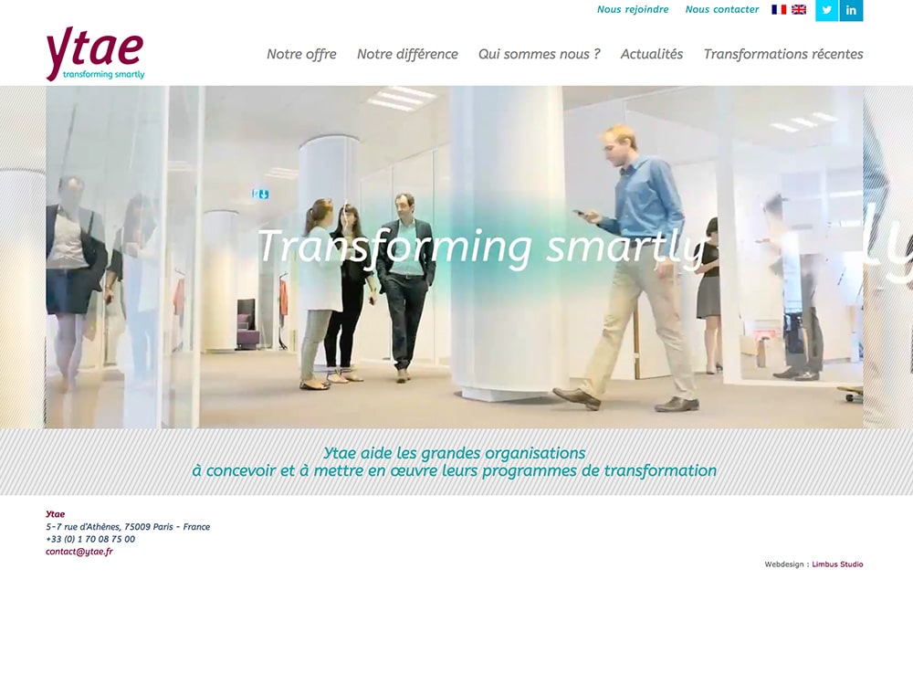 LIMBUS | Agence Design et Web - La conception des produits