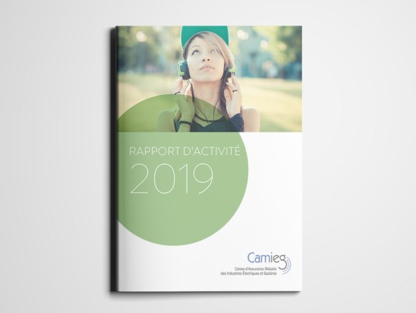 CAMIEG  | Rapport d'activité 2018 | 2019 - Conception graphique