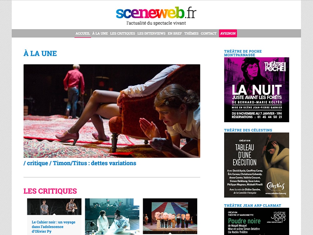 LIMBUS | Agence Design et Web - Arts performants