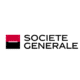 Logo de la Société Générale avec un carré noir et rouge à côté du nom de l'entreprise en lettres majuscules en gras, illustrant un graphisme moderne et une création innovante. Limbus Studio